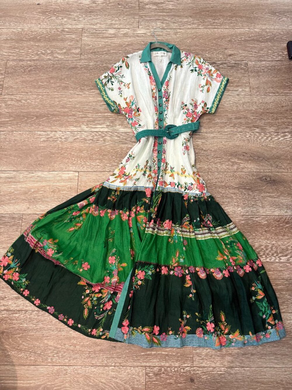 Saloni Linen Riya Dress